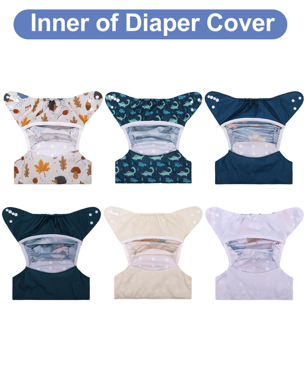 babygoal machine washable diaper covers simplify cleanup after use