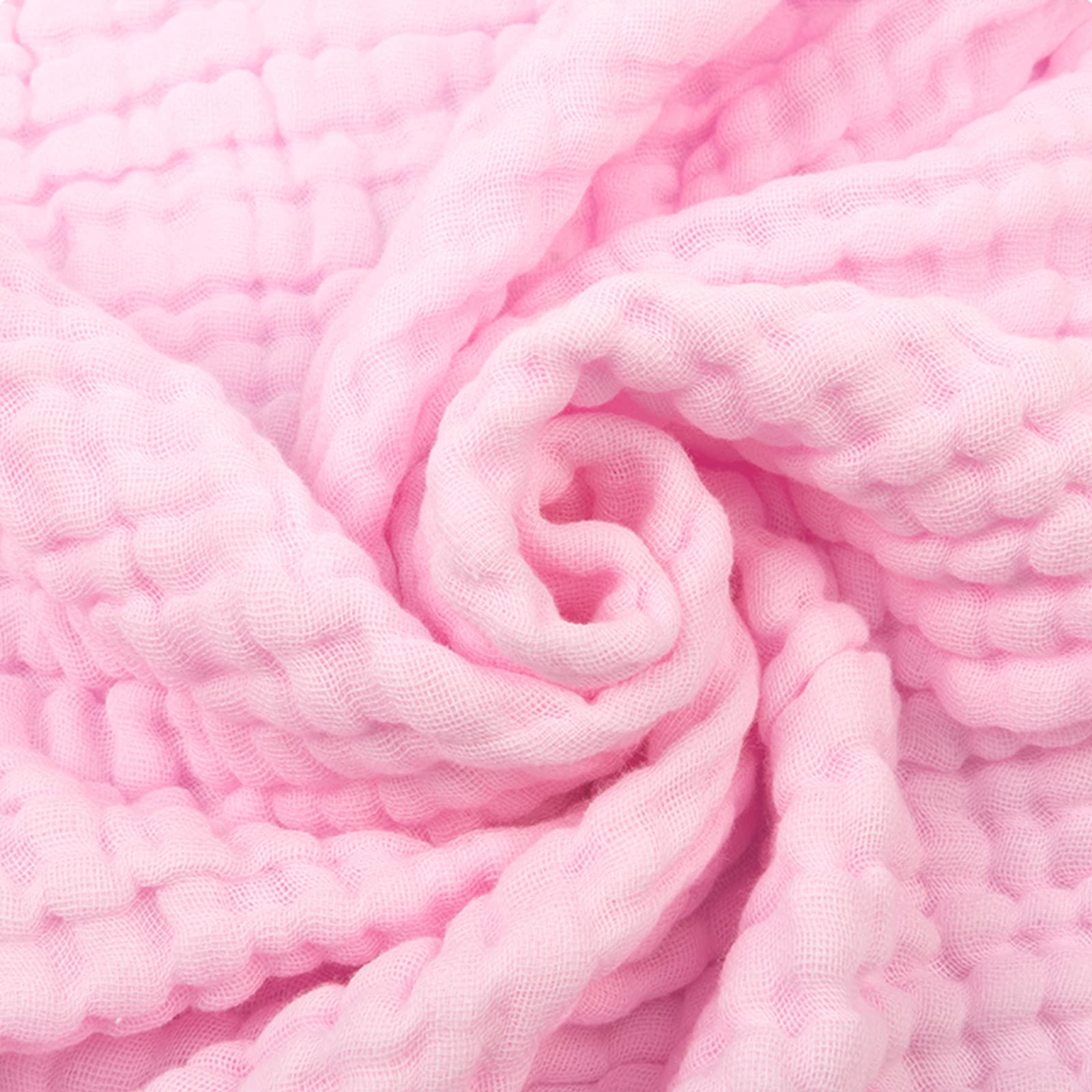Babygoal multi-use towel shown as swaddle or nursing cover.