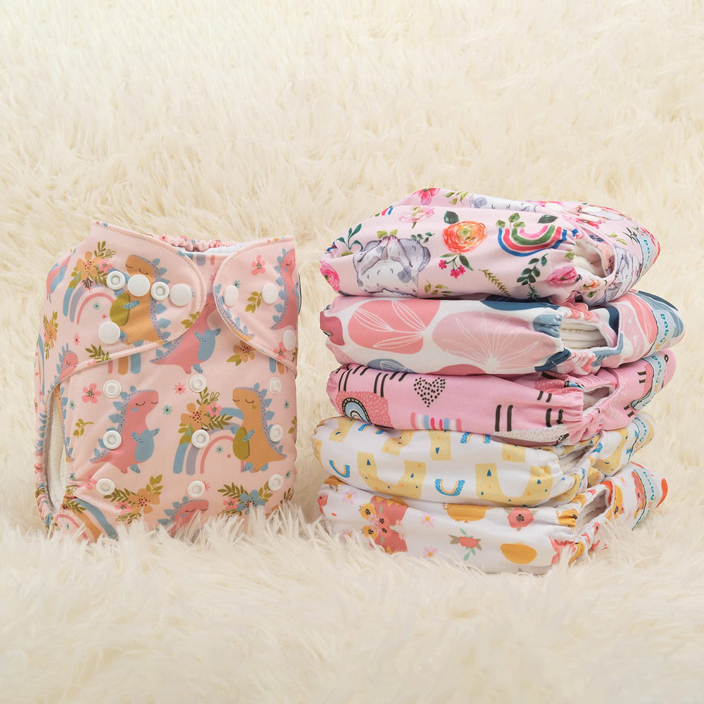 Babygoal packing list shows a complete set of diapers and inserts for easy prep.