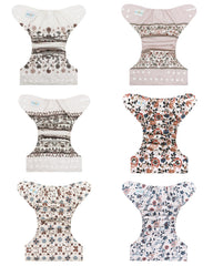 Babygoal pocket diaper snaps provide a snug fit with adjustable sizing.