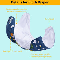 Babygoal rayon from bamboo inserts for extra softness.