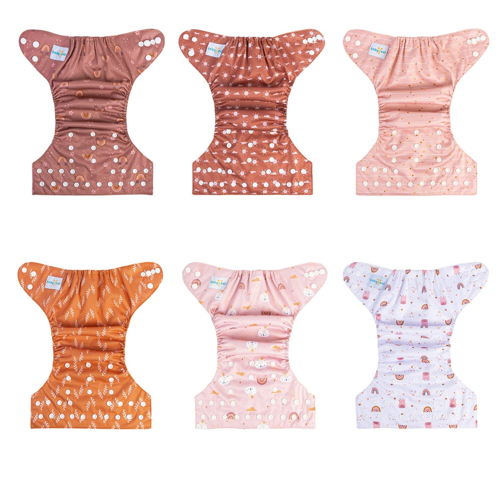 Babygoal Rayon from bamboo inserts for extra softness and absorbency.