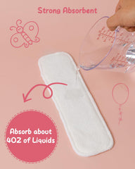 Reusable and machine washable Babygoal inserts offer economical, eco-friendly diapering options.