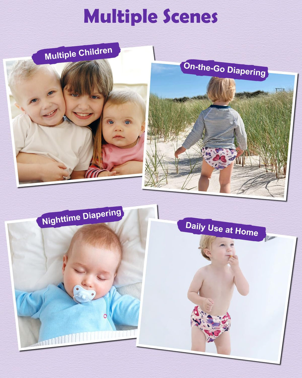 Babygoal snap closures provide adjustable fit as baby grows