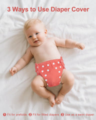 babygoal soft breathable material keeps baby's skin dry and comfortable