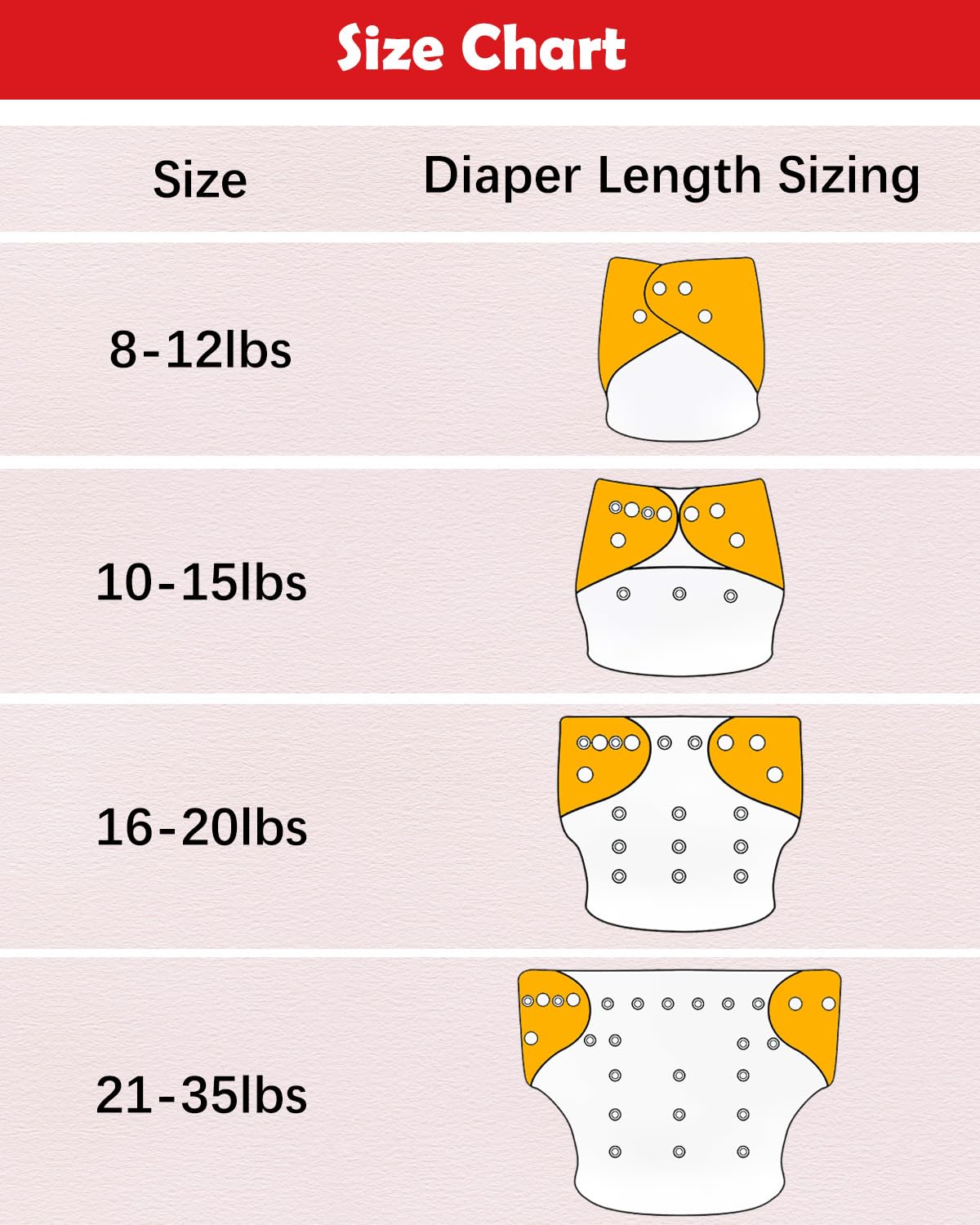 Babygoal toddler-ready diaper setup suitable for growing children.