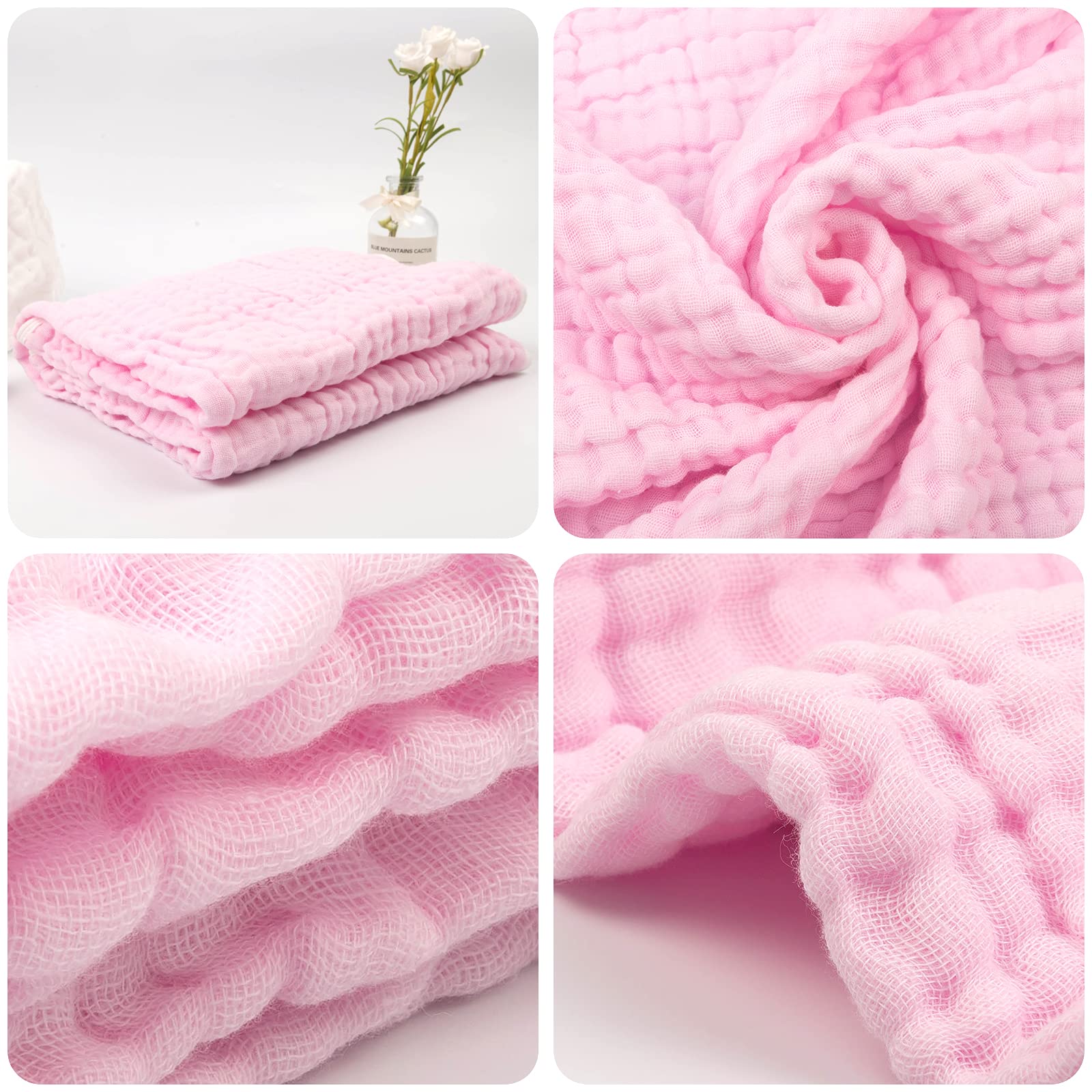 Babygoal two-pack towels shown together as a convenient newborn gift set.