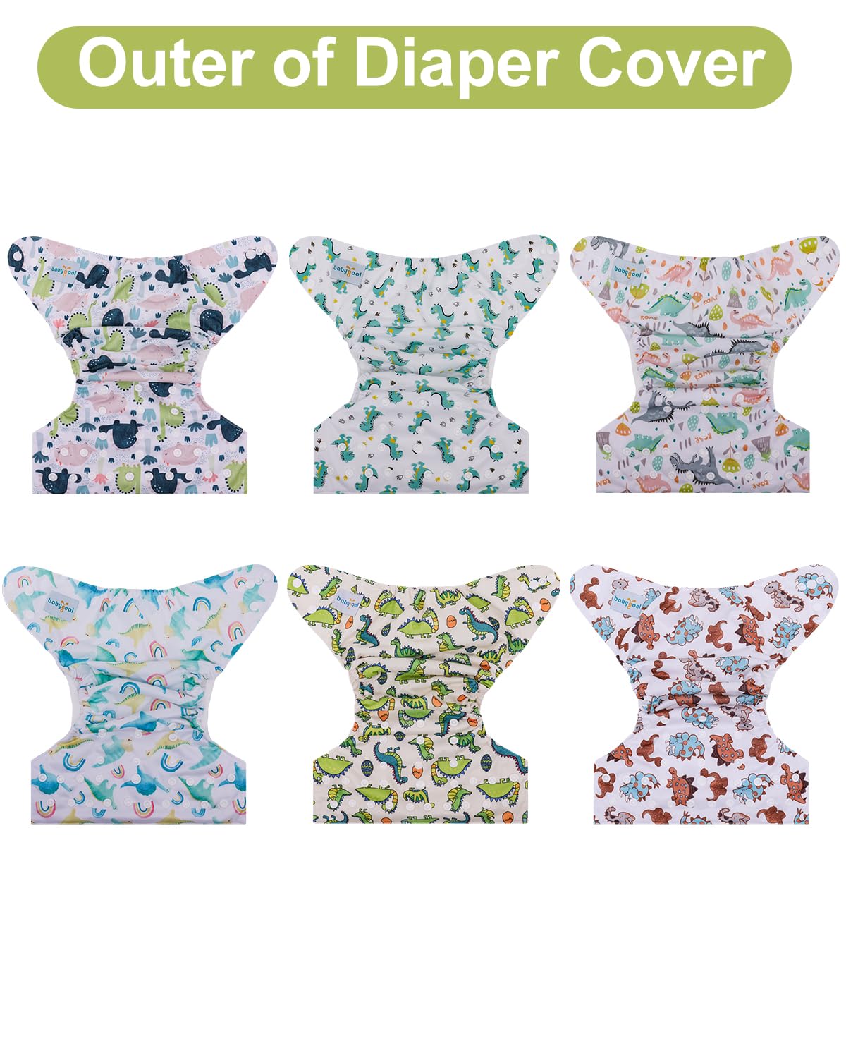 Babygoal unisex diaper cover pack suitable for boys and girls.