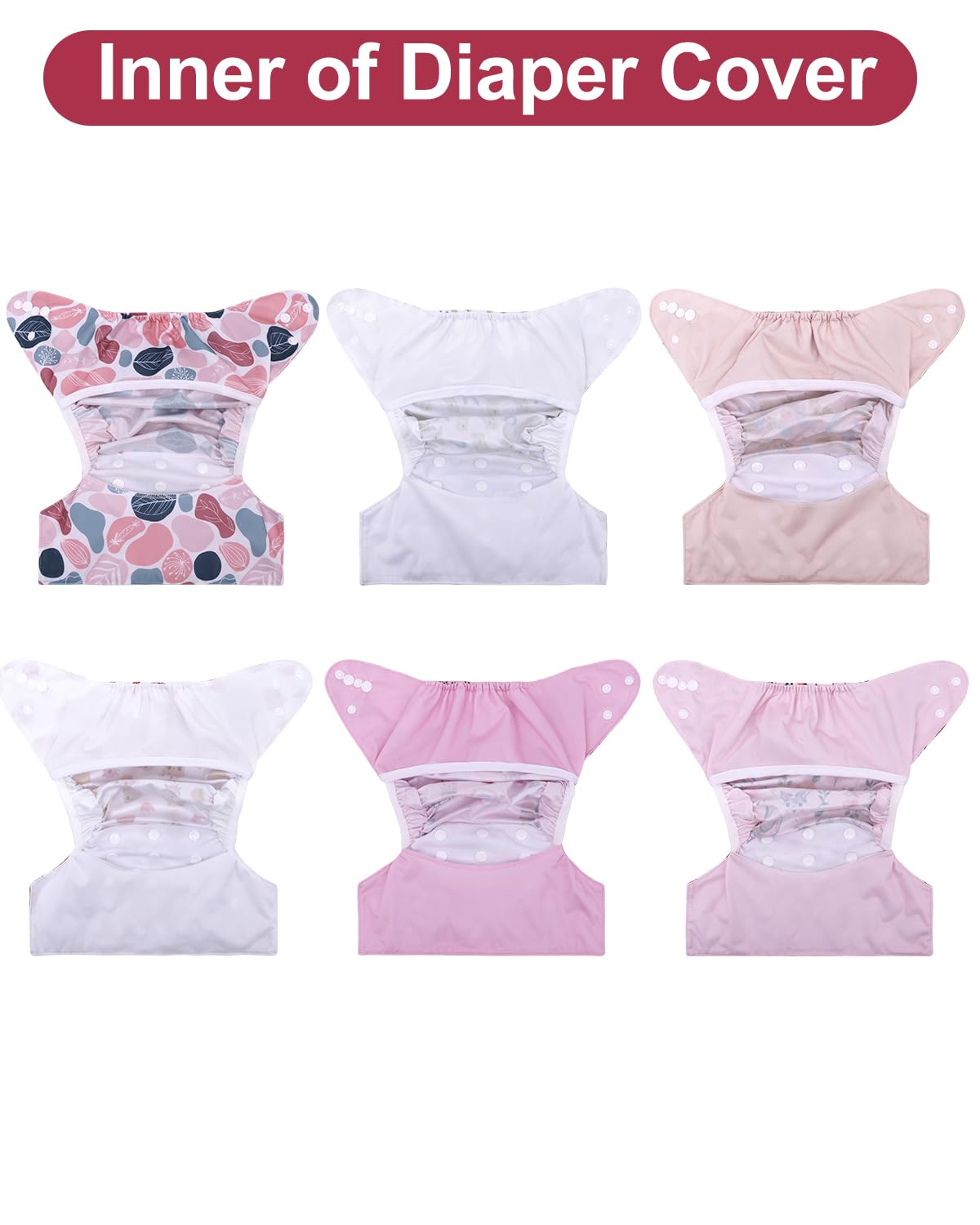 Babygoal waterproof breathable TPU layer keeps moisture contained and comfortable.