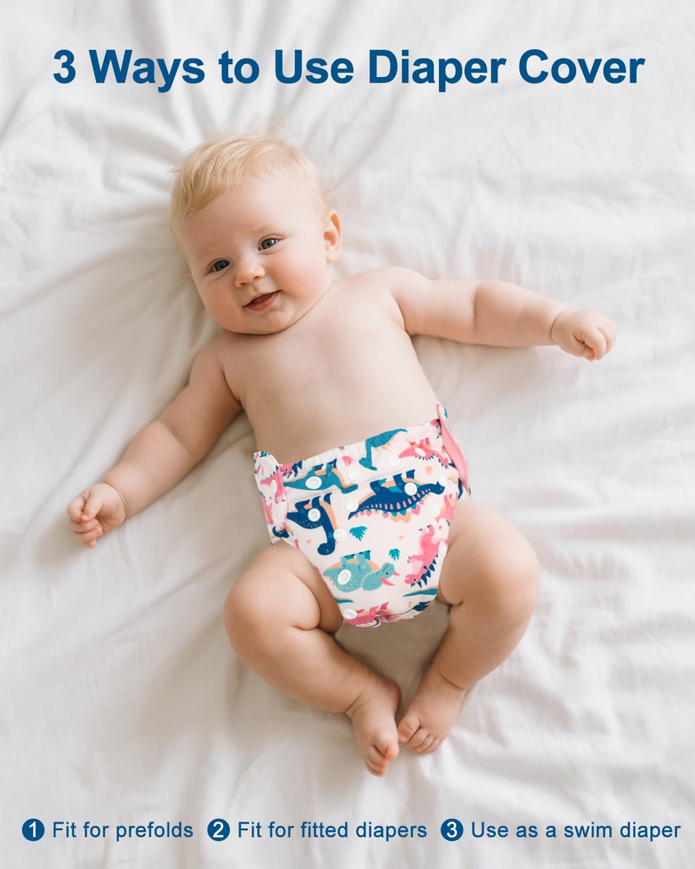 babygoal waterproof diaper cover protecting clothes during naps and outings