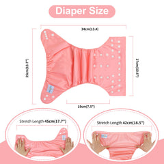 Babygoal waterproof outer layer helps keep leaks contained during adventures.