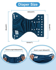 Babygoal waterproof outer layer TPU demonstrated for leak protection during busy days.
