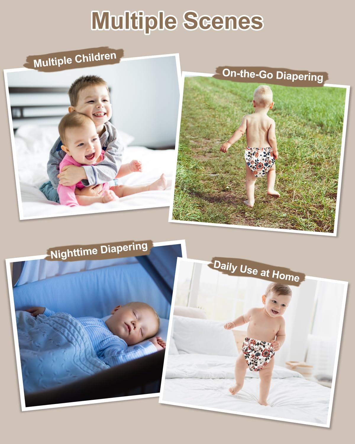 Babygoal waterproof outer layer protects against leaks while staying breathable.