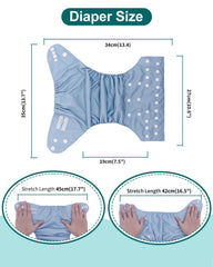 Babygoal wet bag keeps soiled items contained during travel or outings