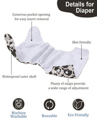 babygoal wet bag for on-the-go diaper storage