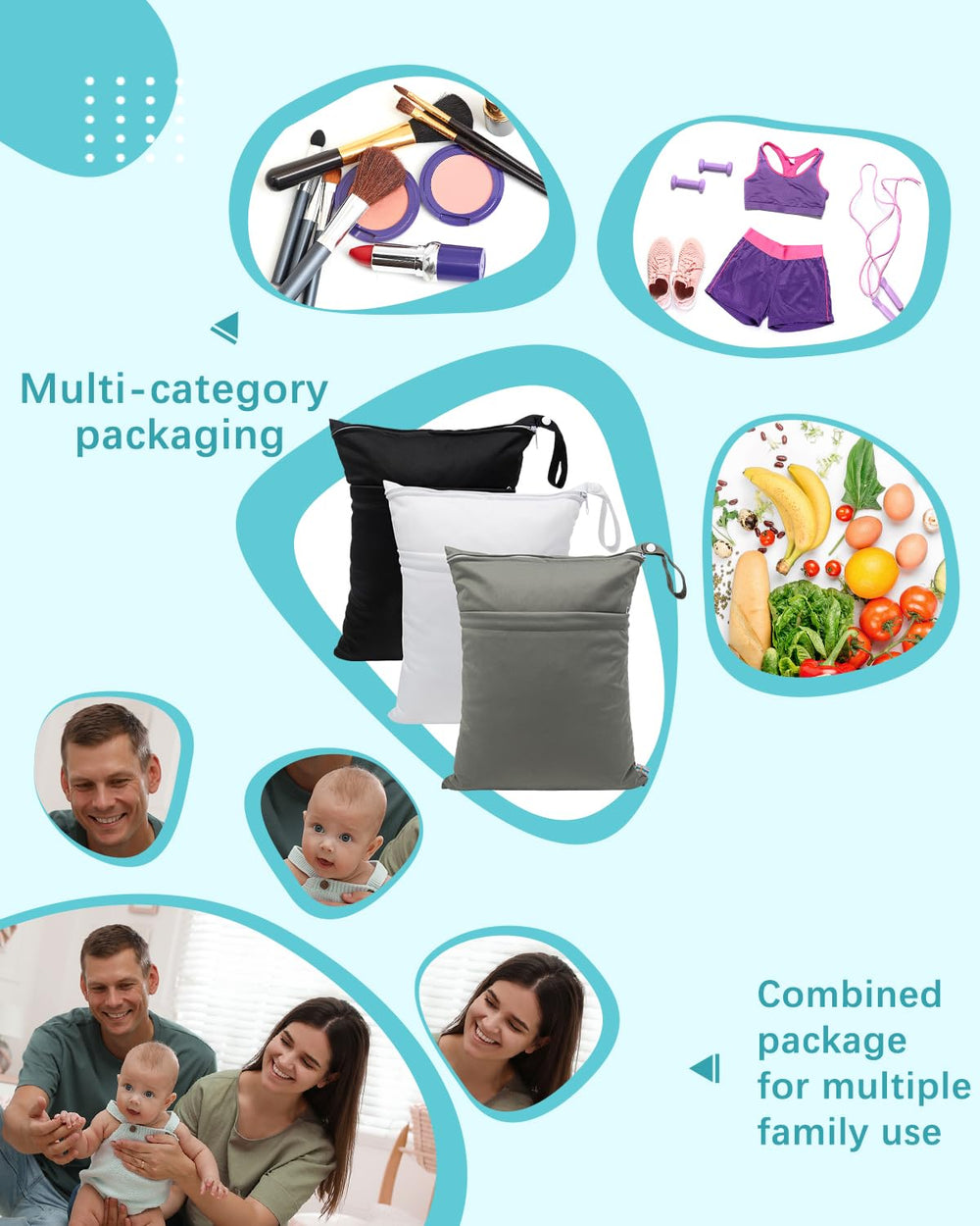 Babygoal compact folded bag demonstrates lightweight, space-saving travel storage.