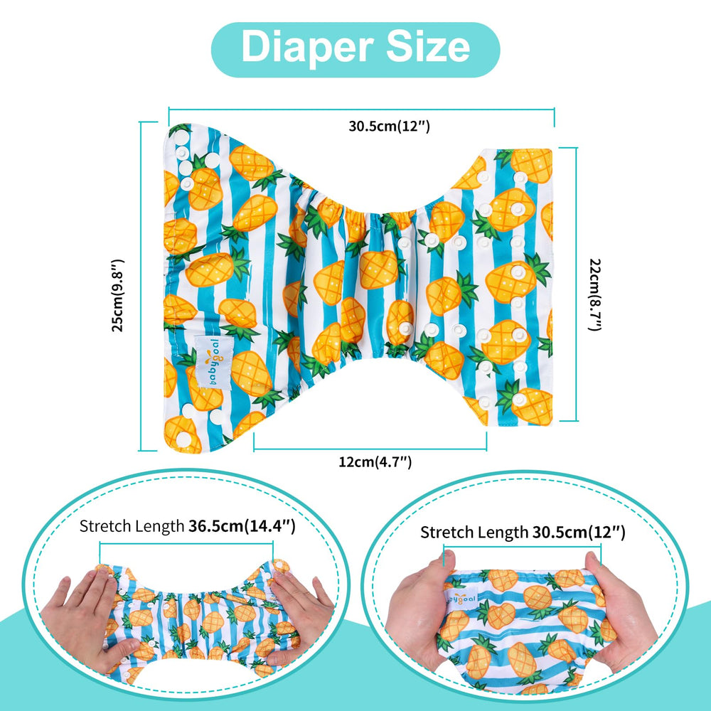 Babygoal wet bag for organized diaper storage on the go.