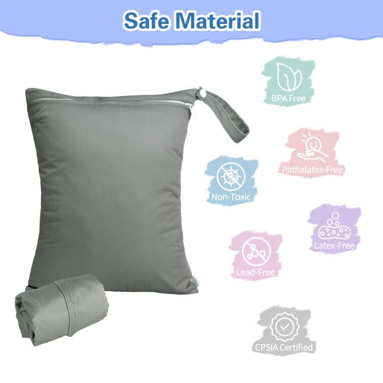 babygoal wet dry bag versatile uses for diapers, swimsuits, travel