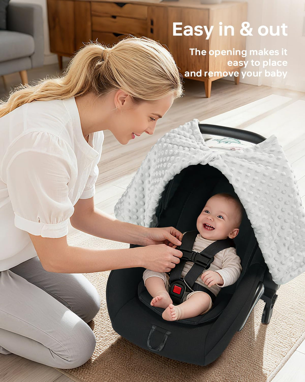 Babygreat durable, easy-care fabric stays soft after washing