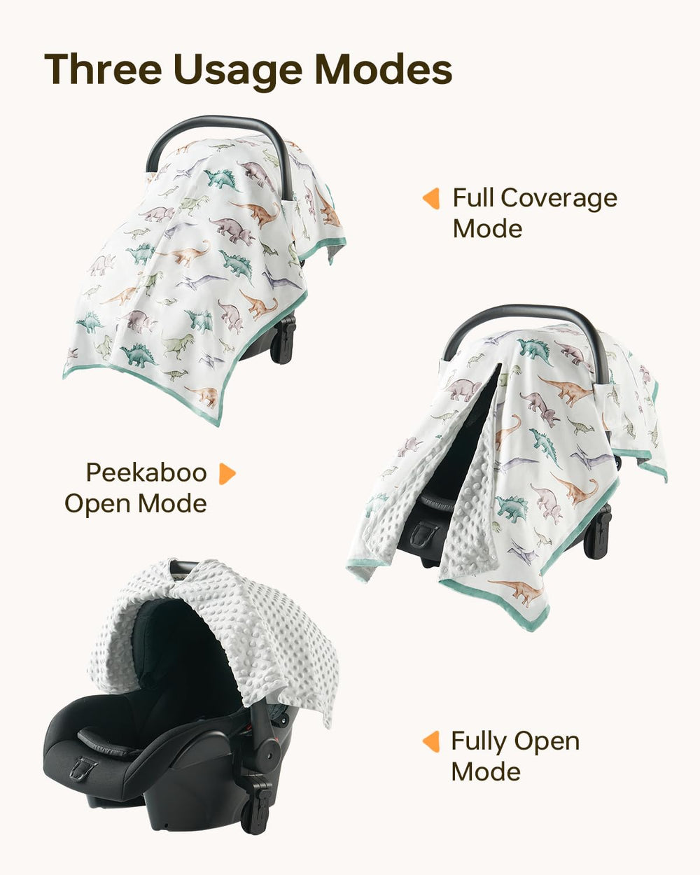 Babygreat full-protection nursing cover creates private feeding space