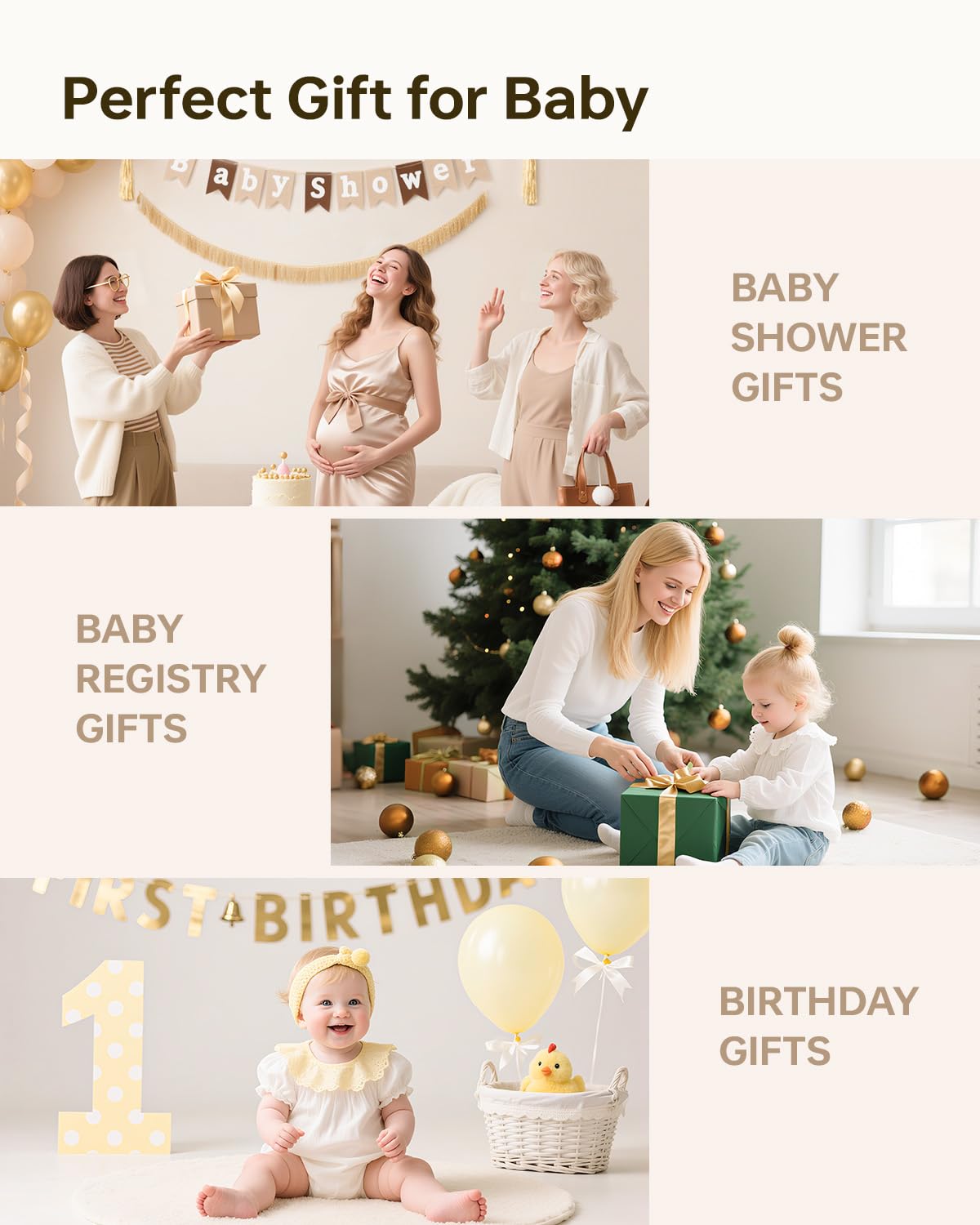 Babygreat hooded towel designed to grow with your child from newborn to toddler.