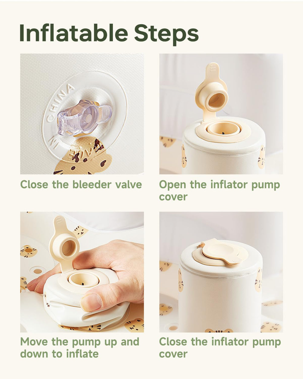 Babygreat folded storage mode shows compact travel-friendly design.