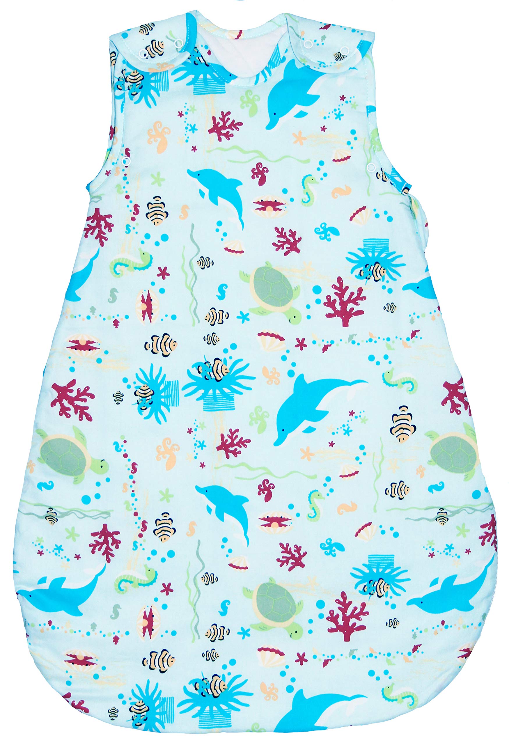 Baby in a Bag summer sleeping bag with soft 100% cotton exterior