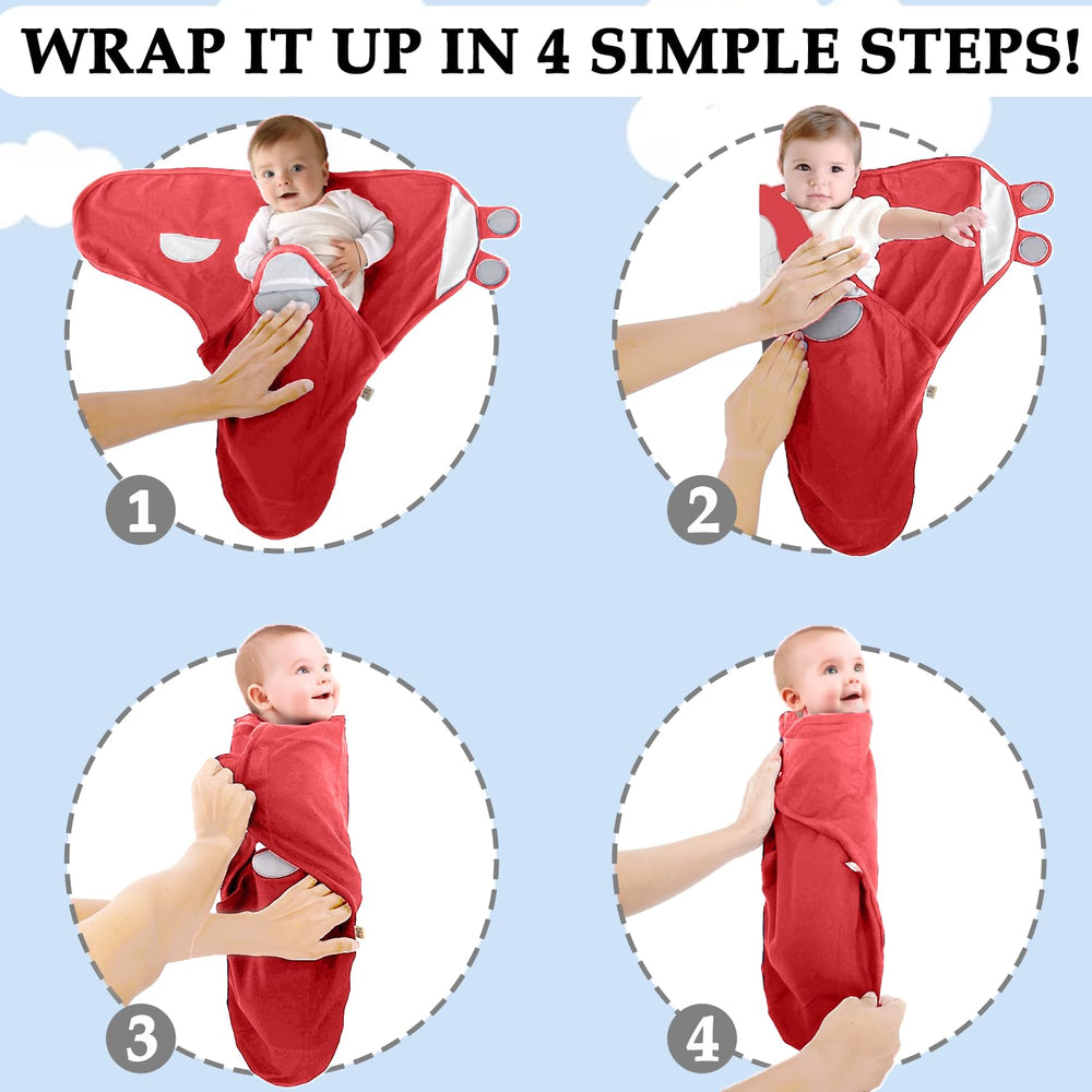 BABYKINZ breathable 100% cotton fabric keeps baby comfortable
