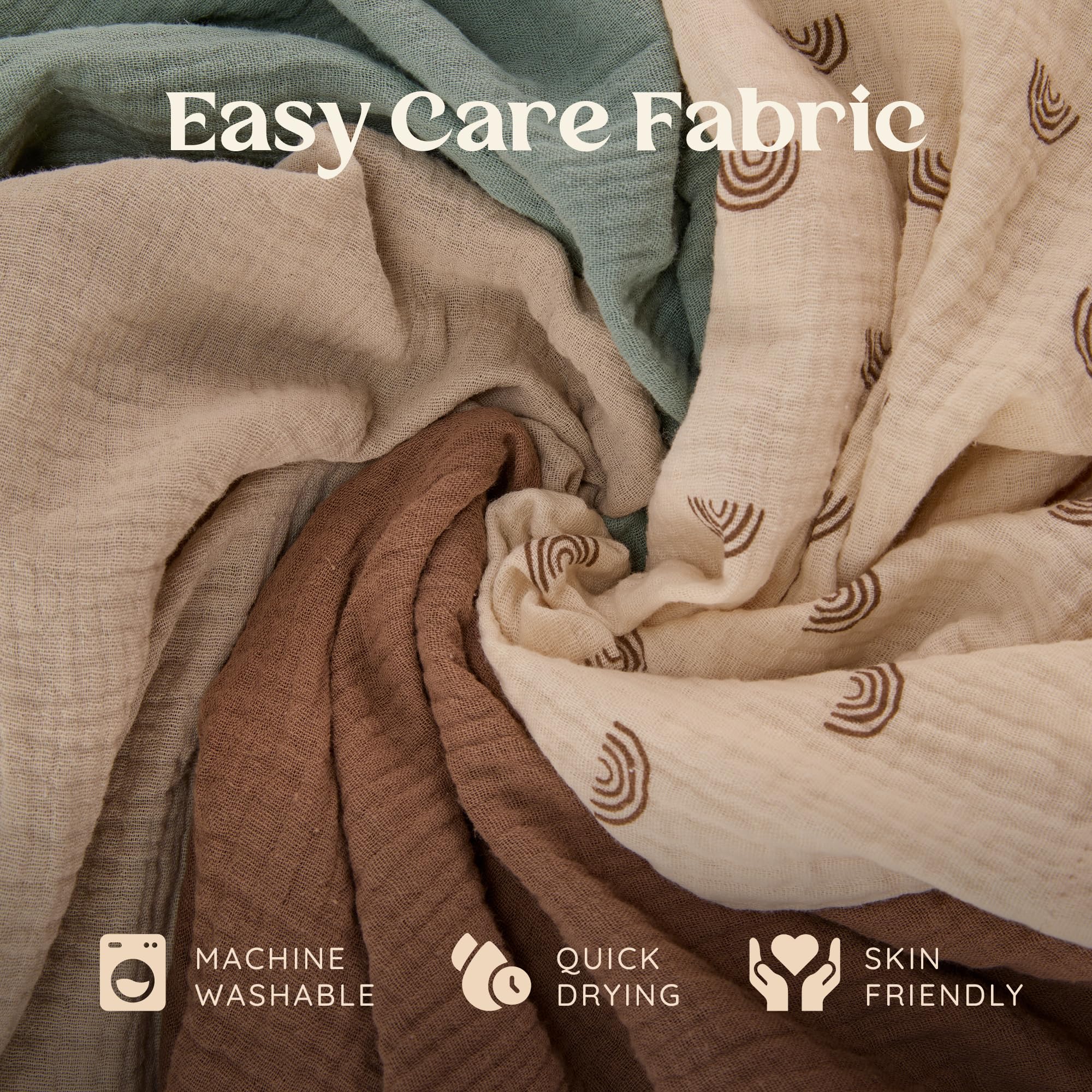 Babylicious muslin nursing cover designed for nursing, stroller shielding, and light blanket use.