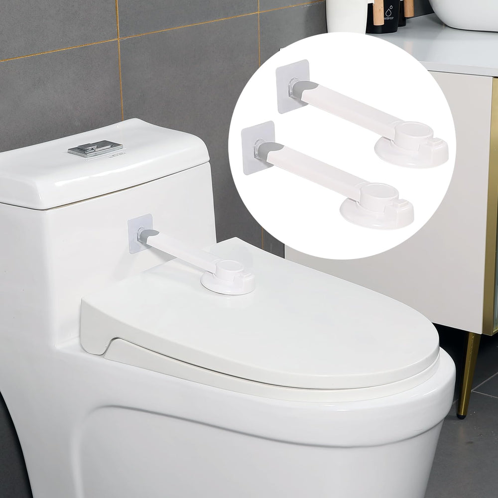 Babylush safe bathroom setup shows improved toddler-proofing across family routines.