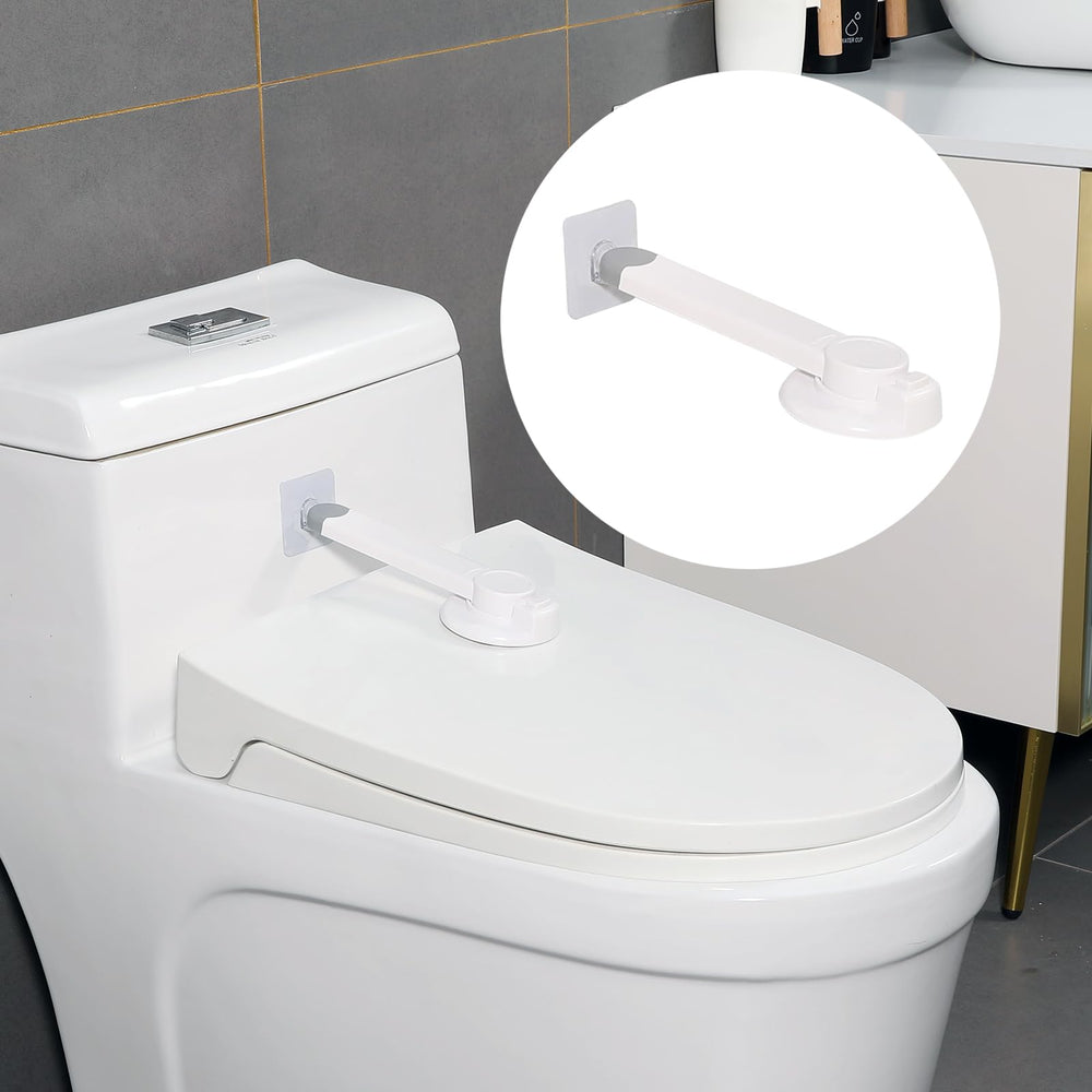 Compatible with flat toilet lids for universal fit
