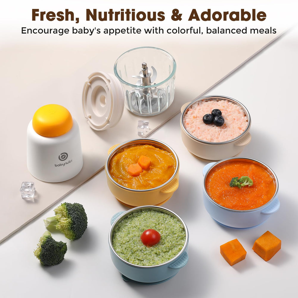 BabyNutri baby meals prep session enables stress-free home cooking