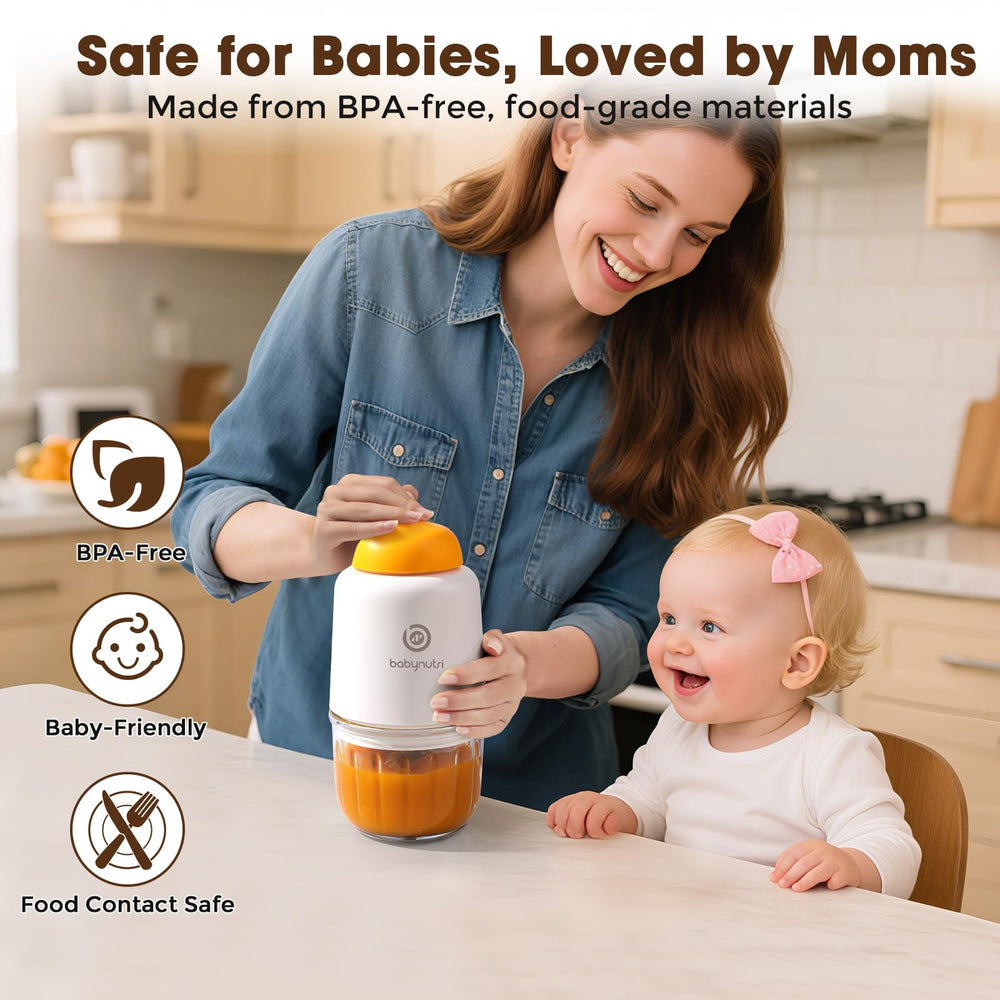 BabyNutri easy-cleaning process keeps kitchen routines smooth