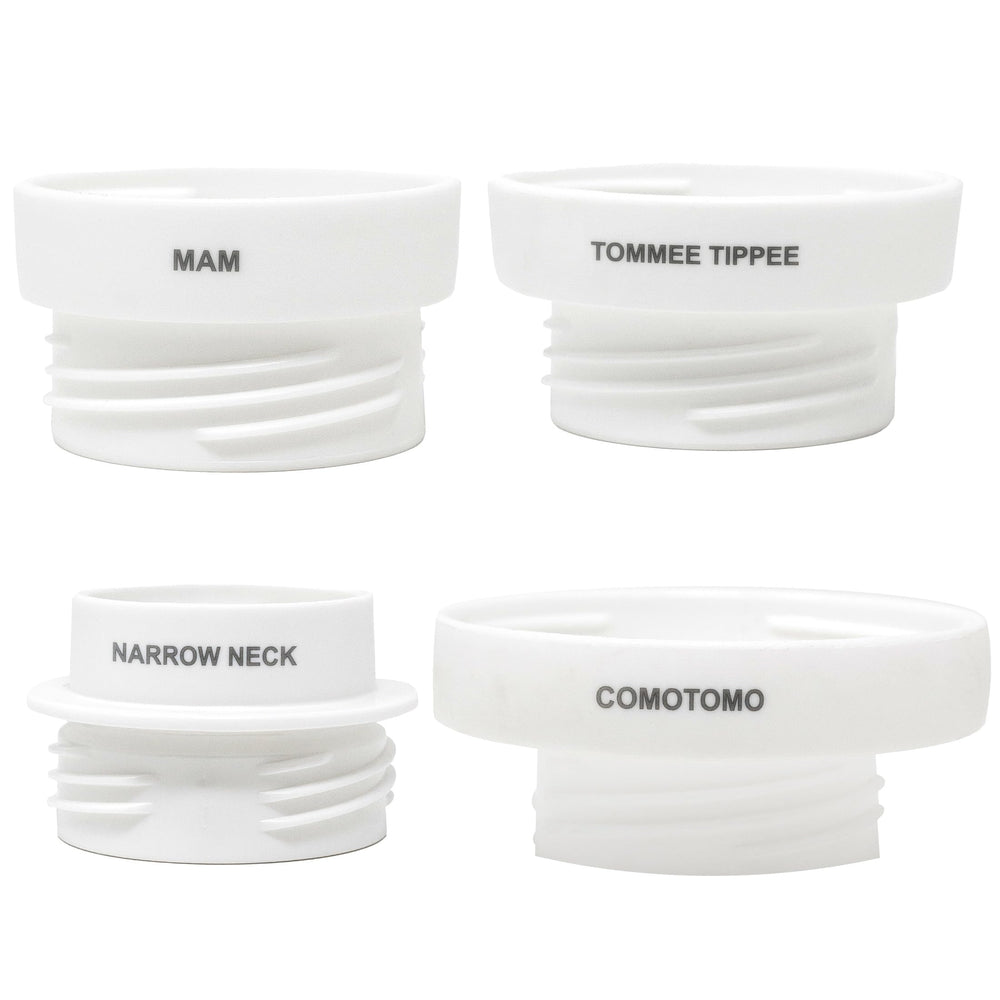 Baby's Brew 3.0 offers four temperature settings for precise warming of feeds.