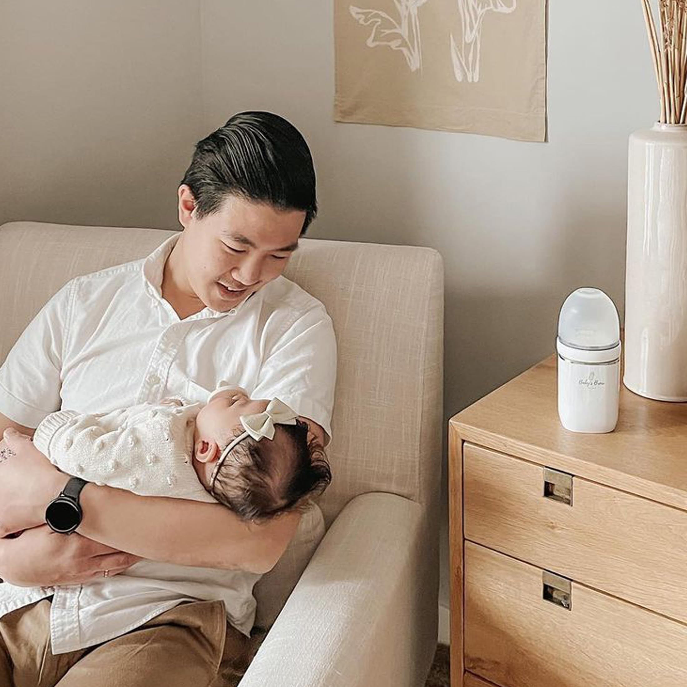 Baby's Brew 3.0 travel-friendly design fits in bags and cup holders.