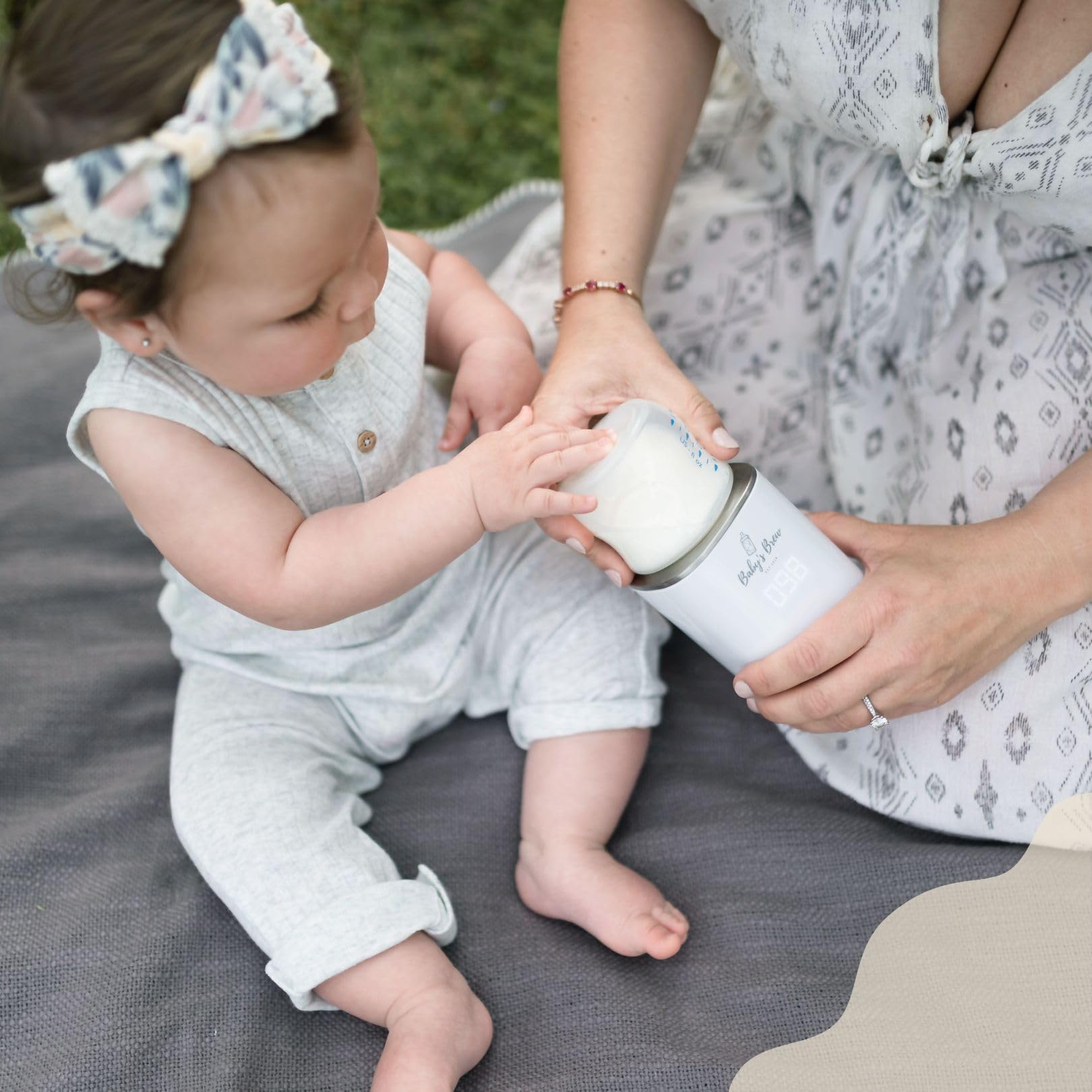 Baby’s Brew Superfast warmer shows Avent, Chicco, Spectra bottle compatibility.