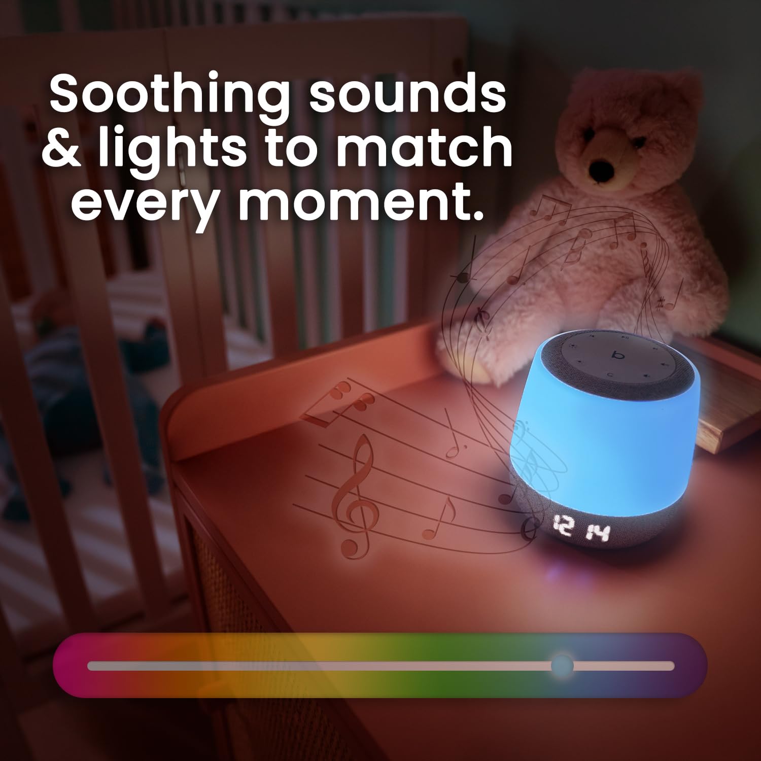 Babysense Dreamer 2.0 rechargeable battery indicates cordless use during power outages or trips.