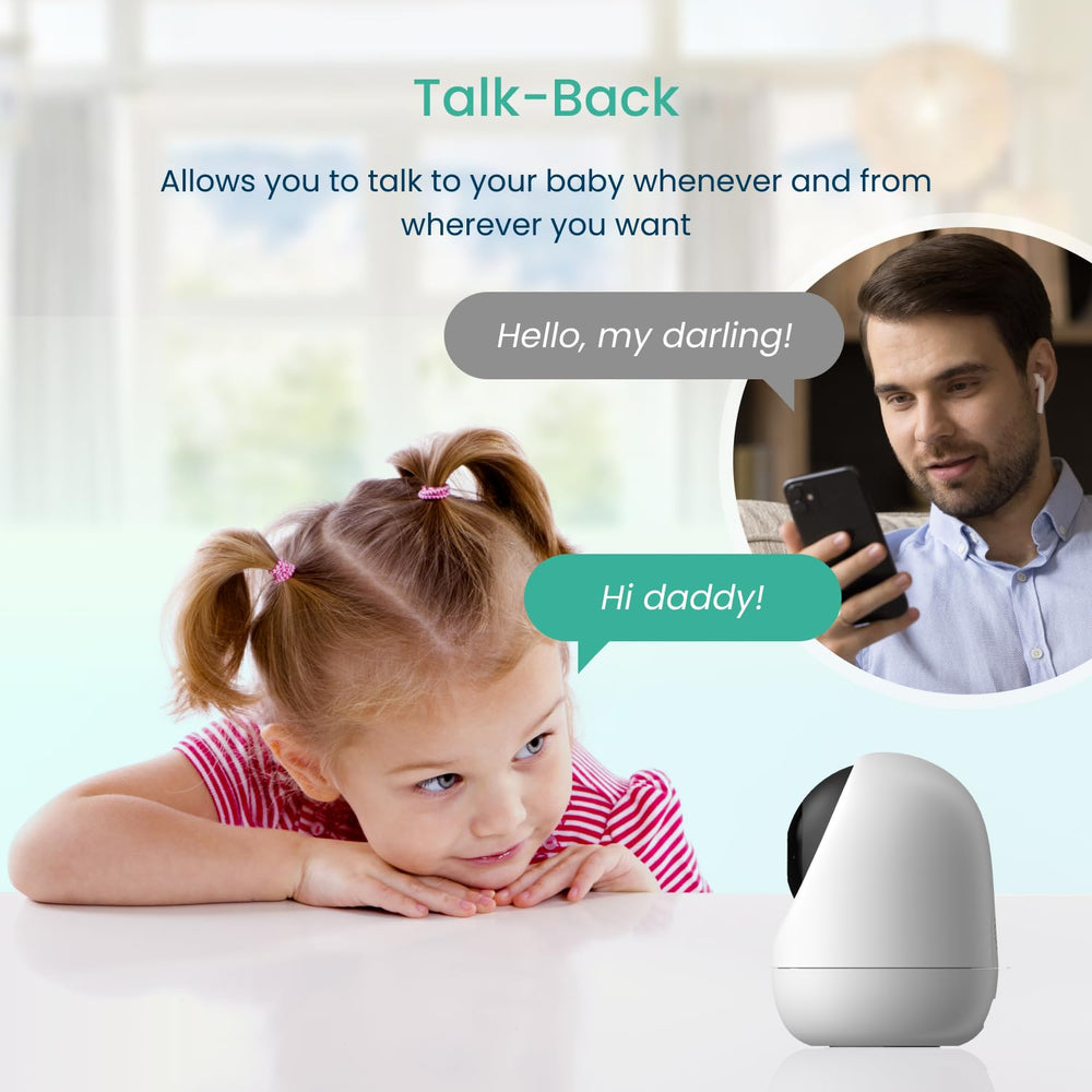 Babysense FullPeek hidden lens mode highlights privacy when needed