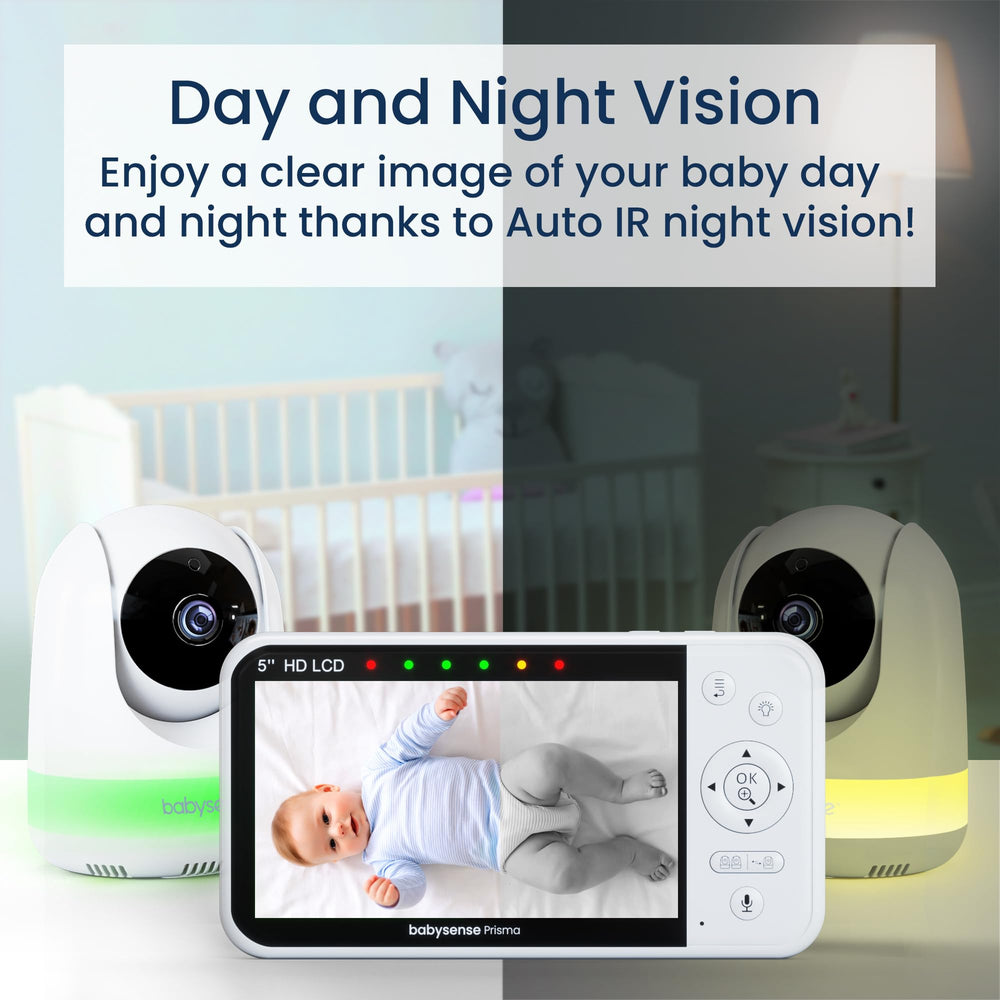 6-color night light creates a gentle bedtime ambiance