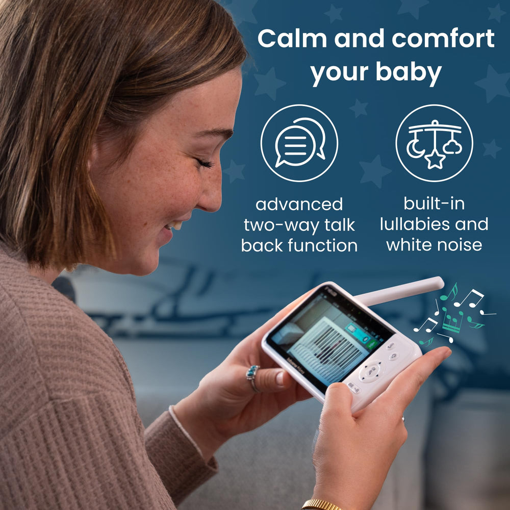 Babysense Prisma battery life keeps monitoring longer between charges.