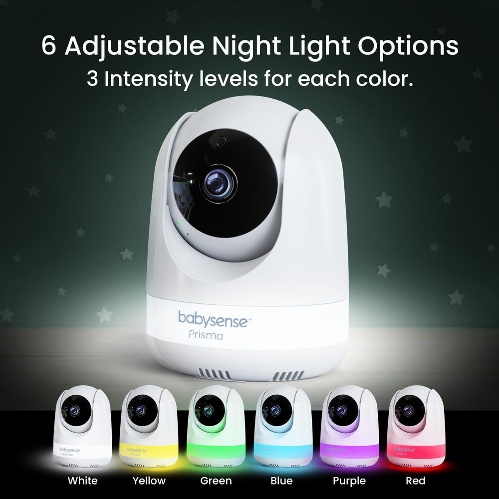 Built-in white noise and lullabies soothe baby to sleep