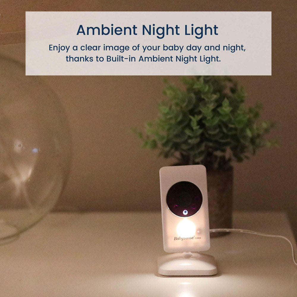 Babysense V24R_2 infrared night vision, day and night visibility.
