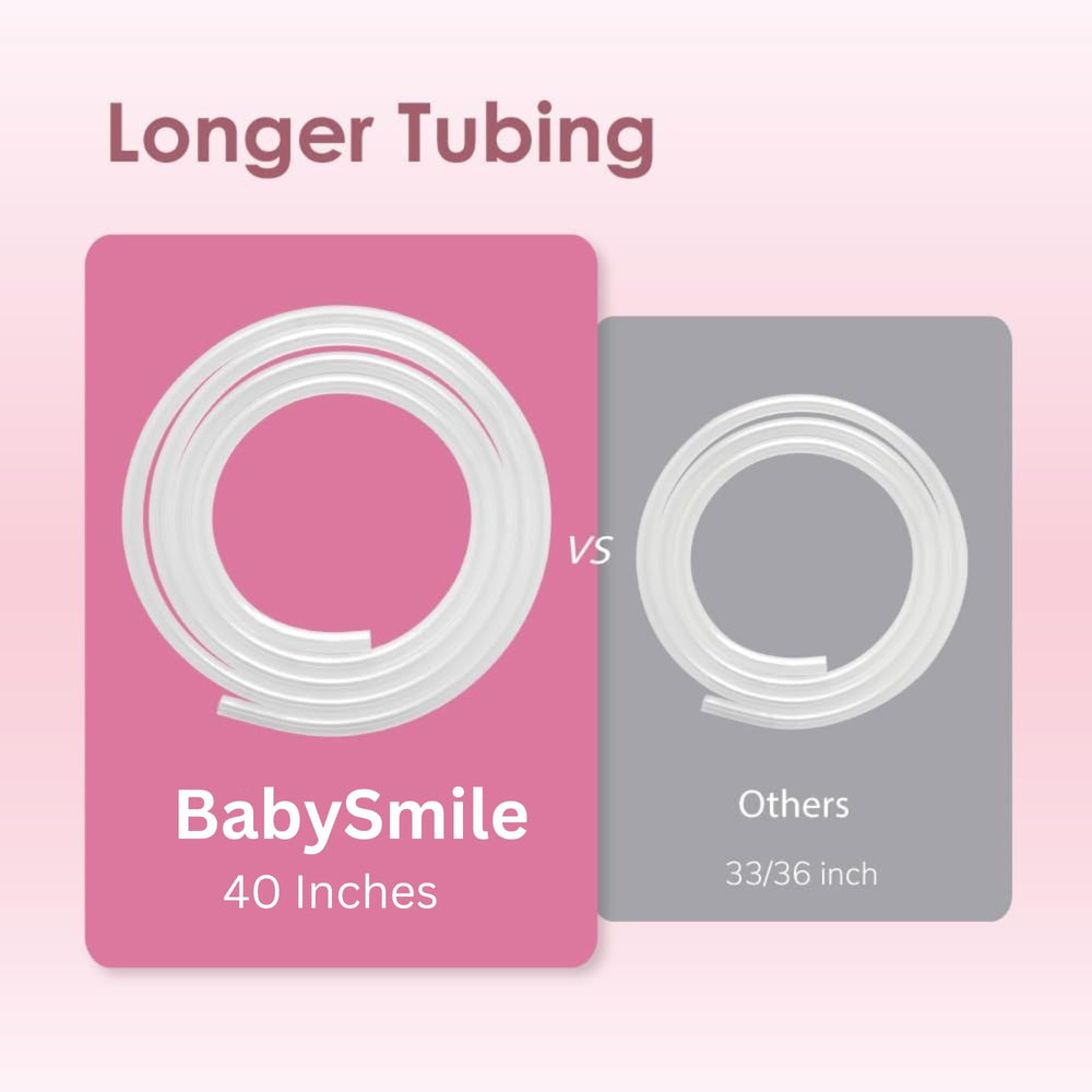 Close-up of 7 mm inner diameter on the BabySmile tube.