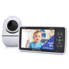 Babystar baby monitor with 720p display for clear day and night viewing