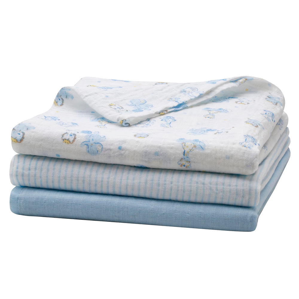 Baby Starters lion print swaddle blanket: soft, lightweight, ideal for travel