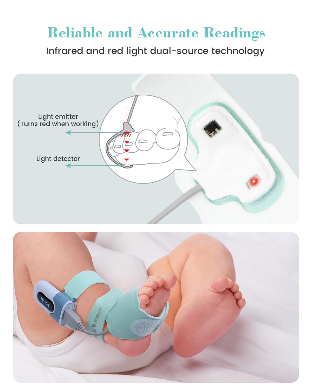 Babytone instant notifications alert you to unusual patterns.