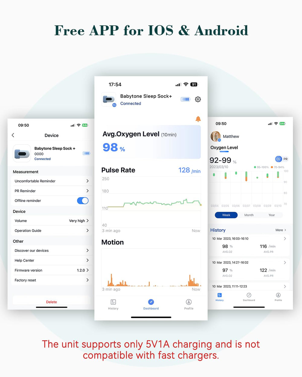 Babytone sleep record PDF/CSV sharing to discuss baby sleep with family.