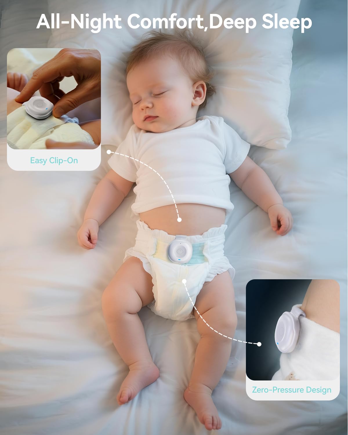 Babytone Smart Baby Monitor wifi-free design operates without home Wi-Fi for secure monitoring.