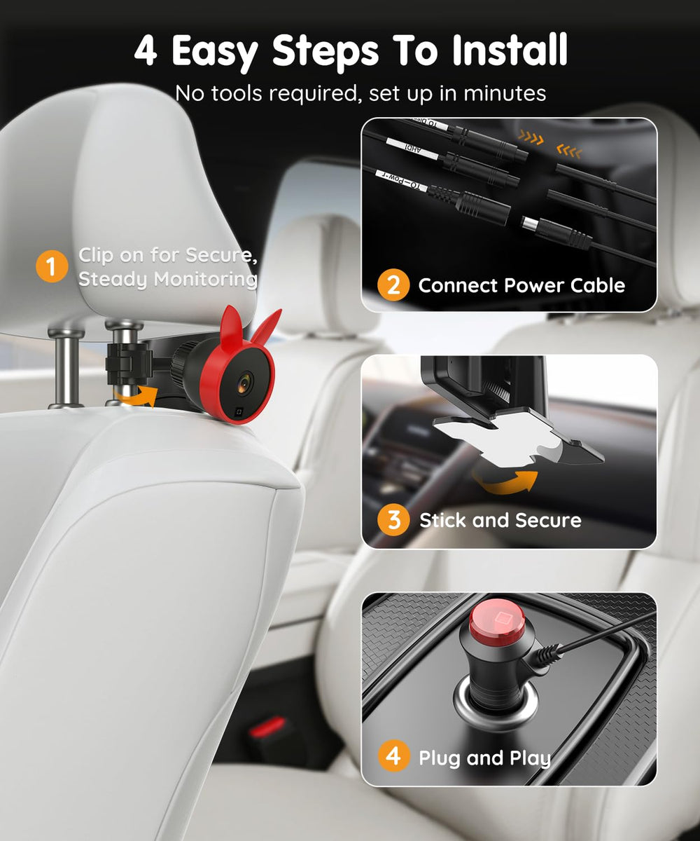 Babyvue BV3 PRO wide temperature range for dependable use in all seasons.