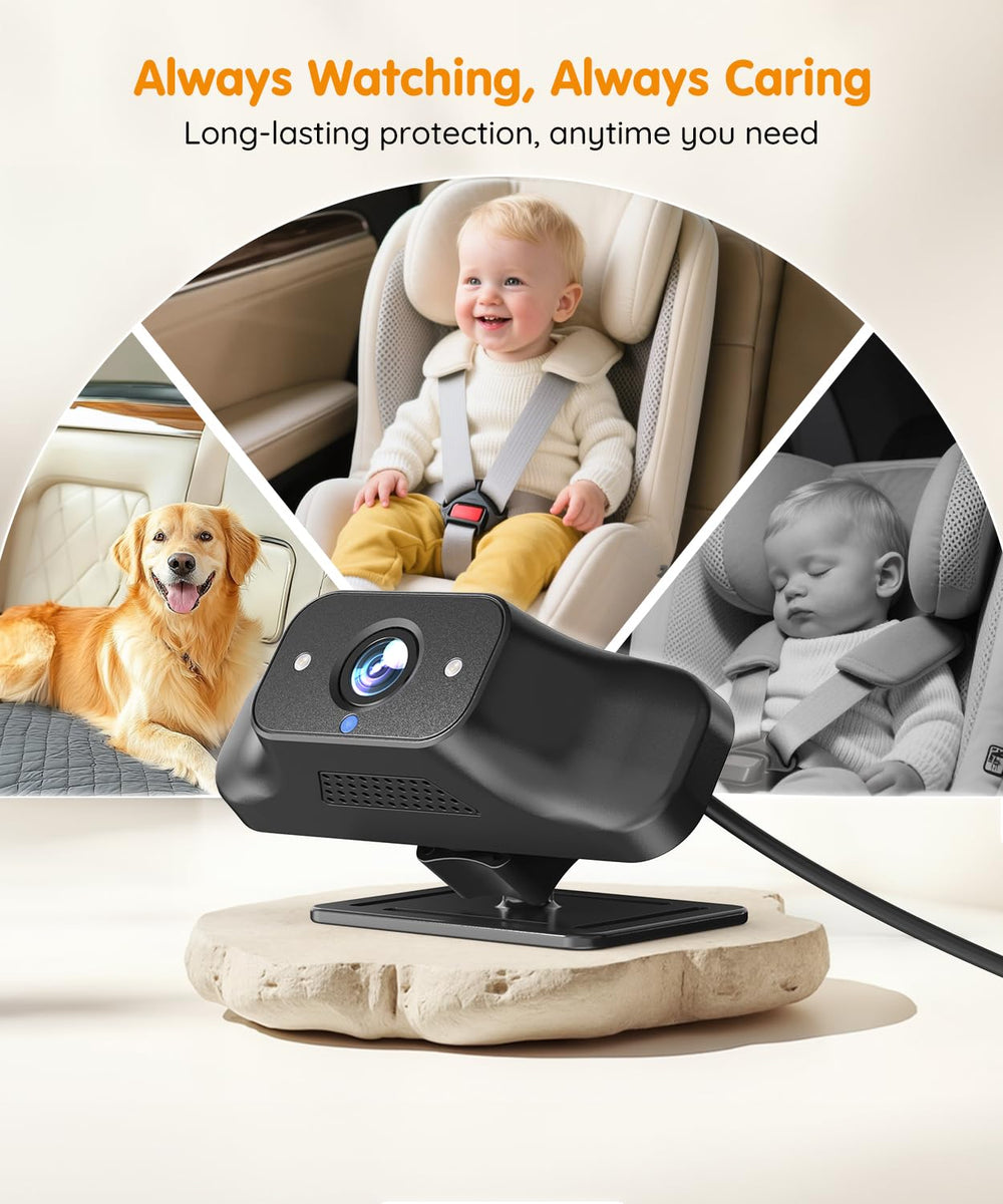 Babyvue BV5 backseat cable organization for tidy interiors